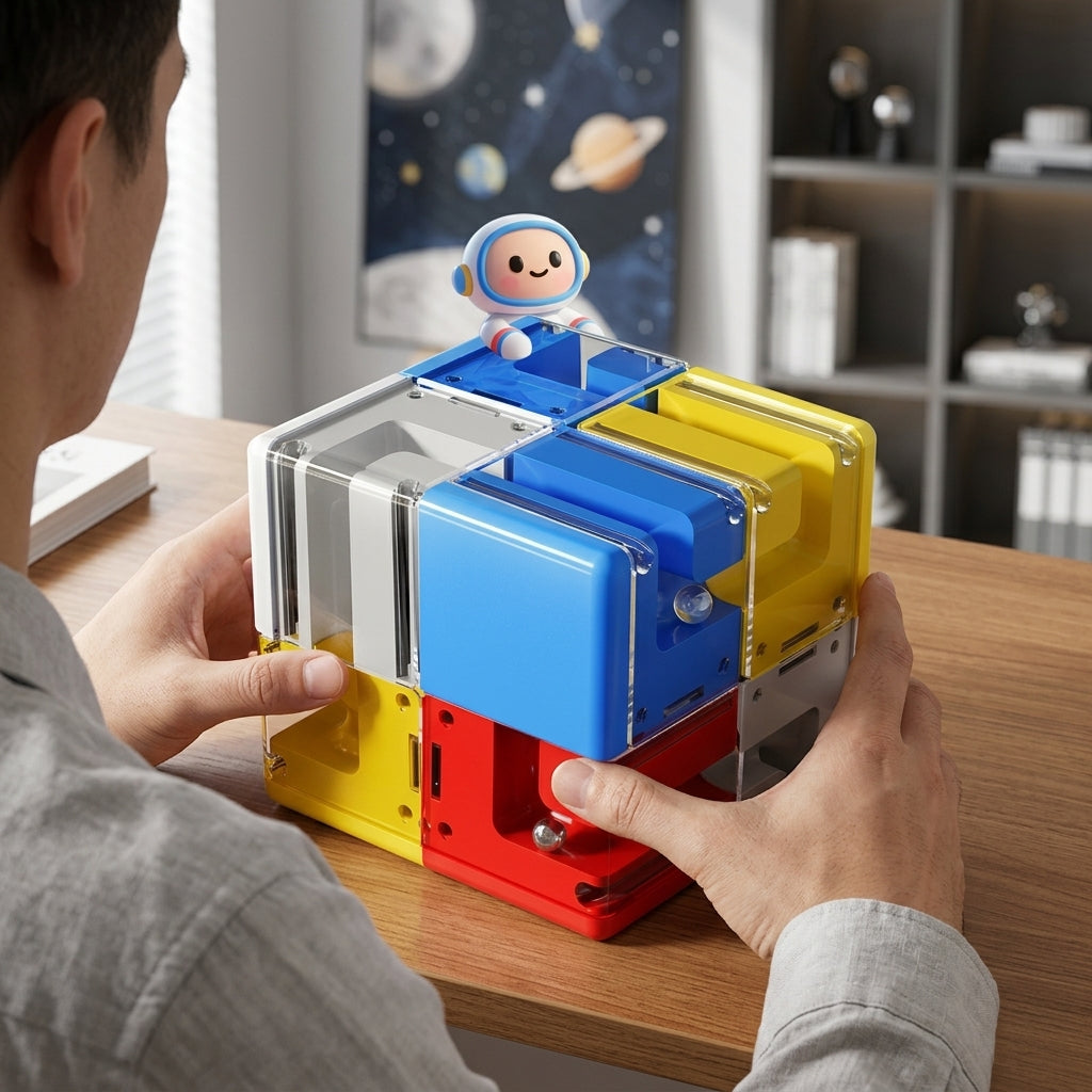 3D Maze Cube Game